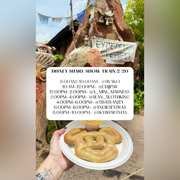 Disney Train Share Show Flyer!!! - Picture 3 of 4